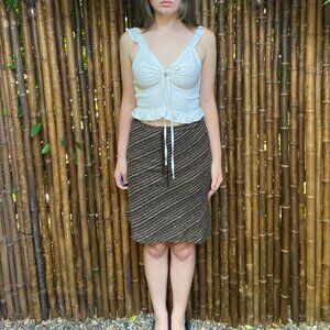 Vintage-Inspired Lace Crop Top